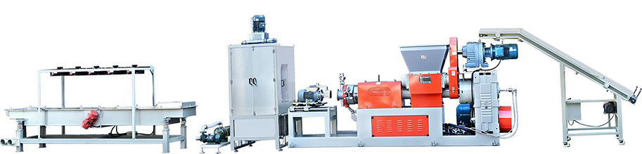 双腕EVA水下切粒造粒生产线整机实拍